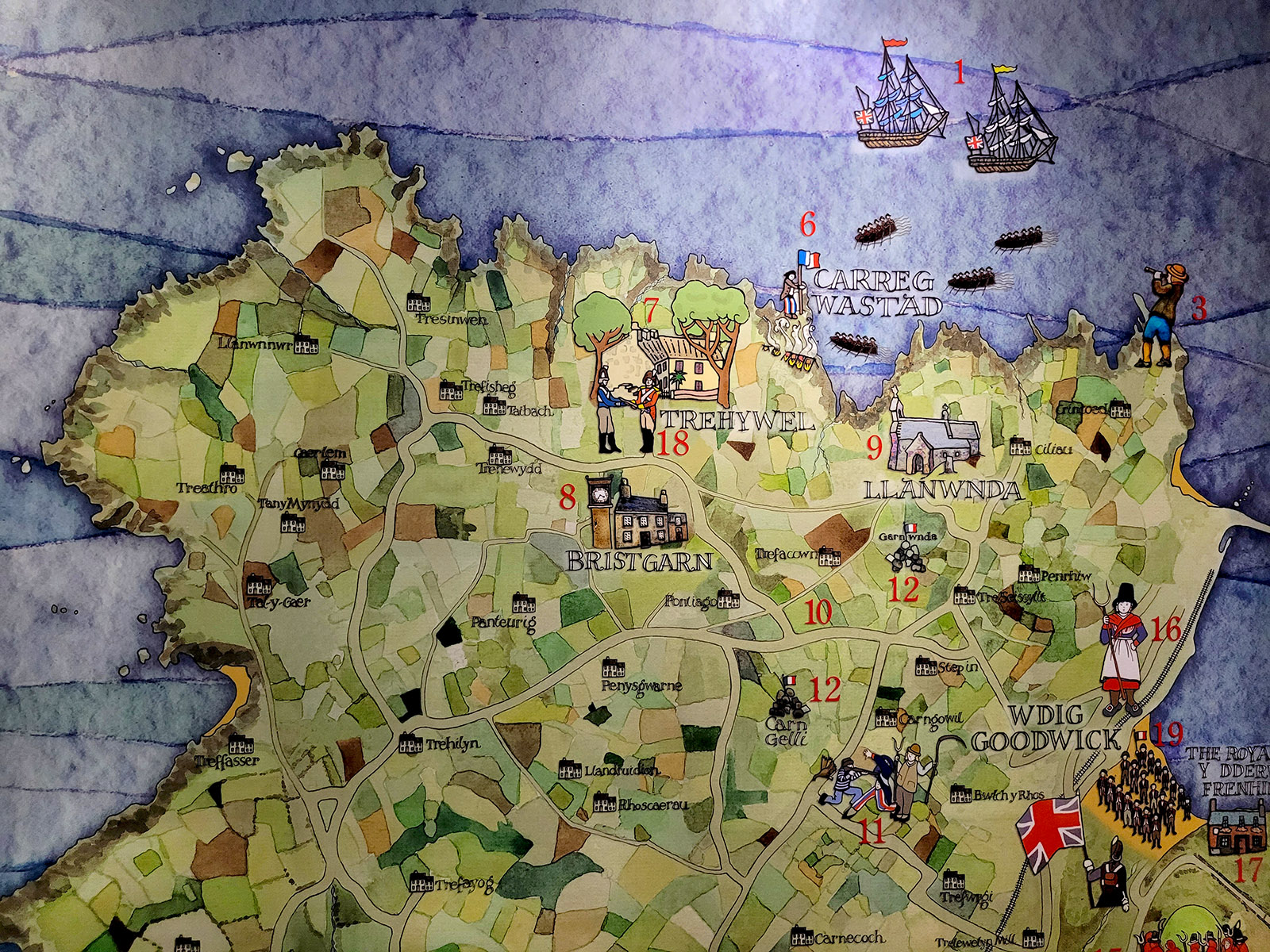 Audio Visual room map