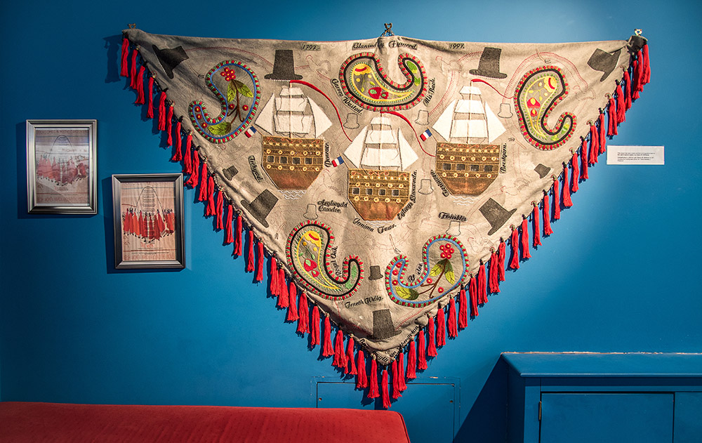 Traditional Welsh costume of 1779.